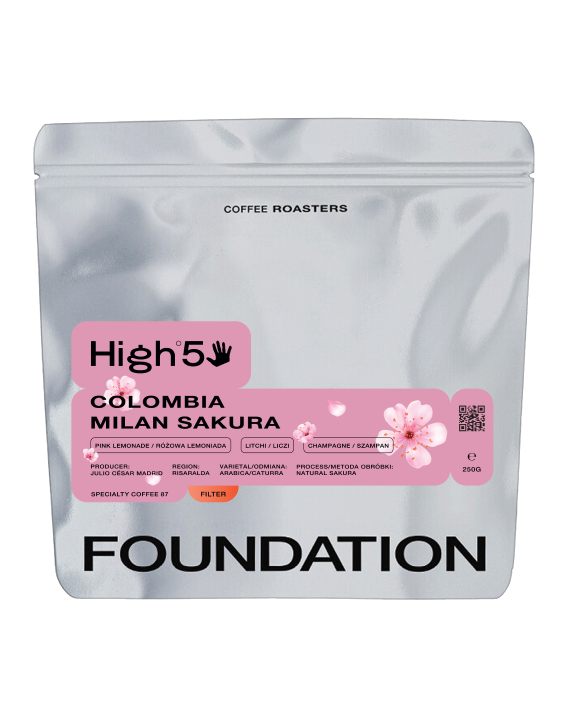 Coffee Colombia Milan Natural Sakura filter 250 g