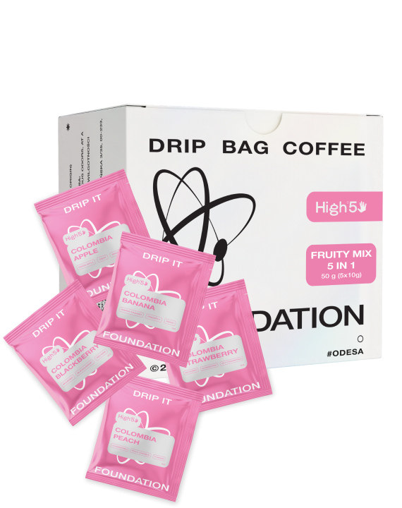 Drip bags FRUITY MIX 5 in 1