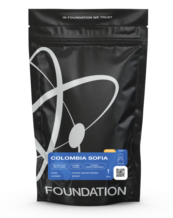Kawa COLOMBIA SOFIA filtr 250 g
