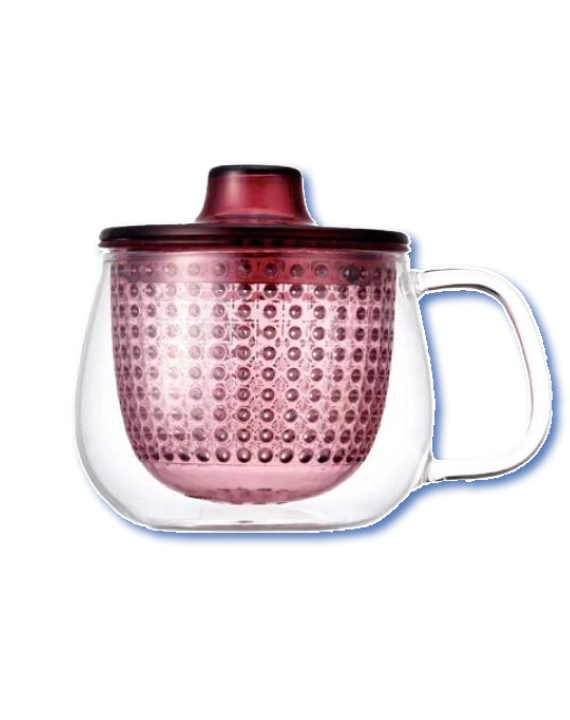 Kinto UNIMUG Filiżanka do herbaty 350 ml (Różowa)