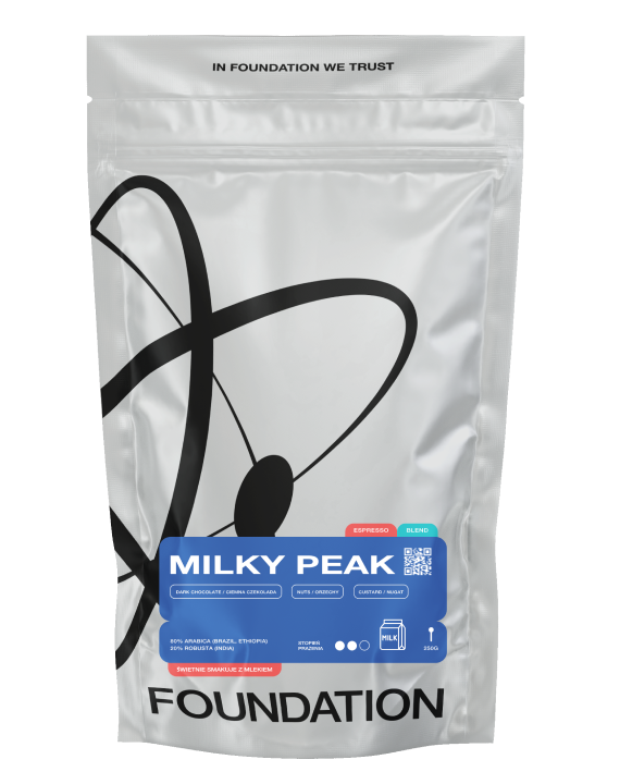 Kawa Milky Peak espresso 250 g