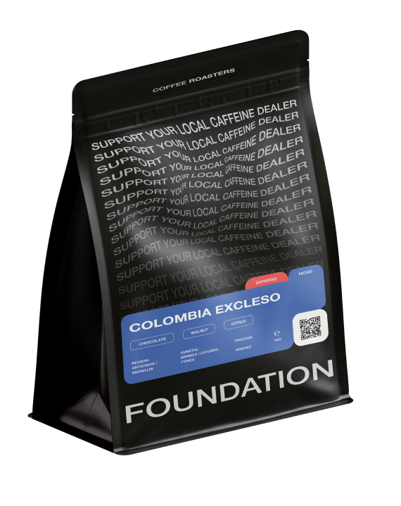 Coffee COLOMBIA EXCELSO espresso 1 kg