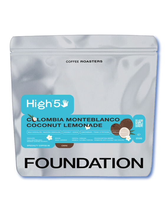 Coffee Colombia Monteblanco Coconut Lemonade omni 250 g