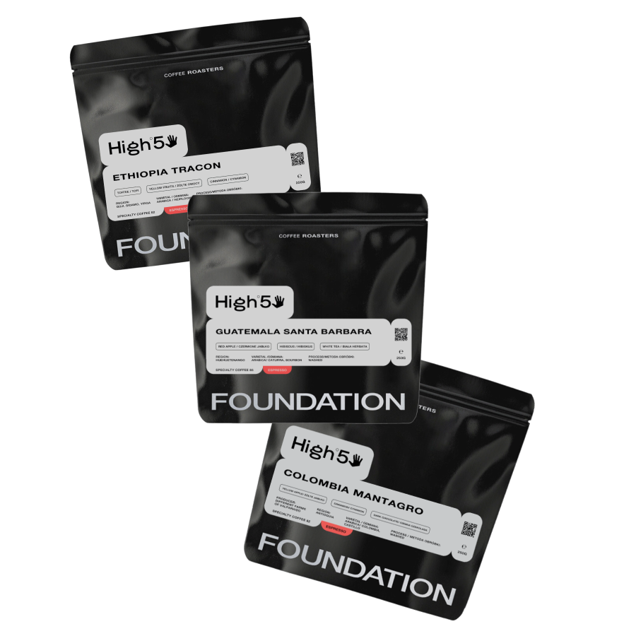 Trio High5 espresso Set