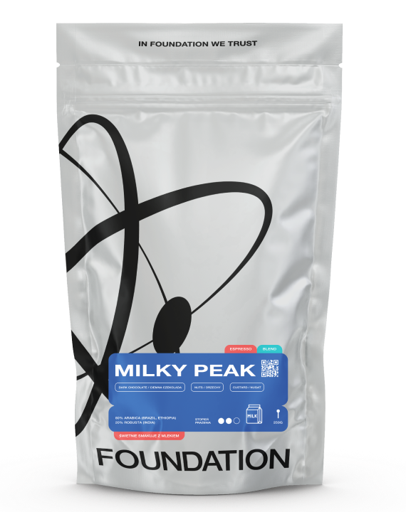 Kawa Milky Peak espresso 250 g
