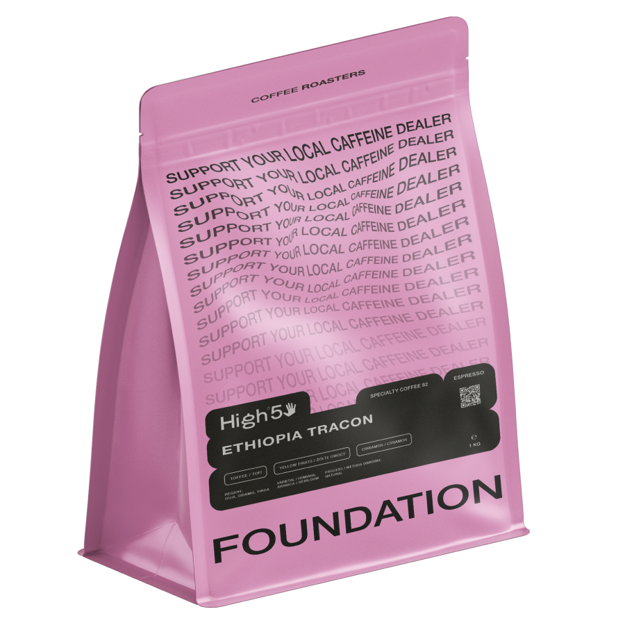 Kawa ETHIOPIA TRACON espresso 1 kg