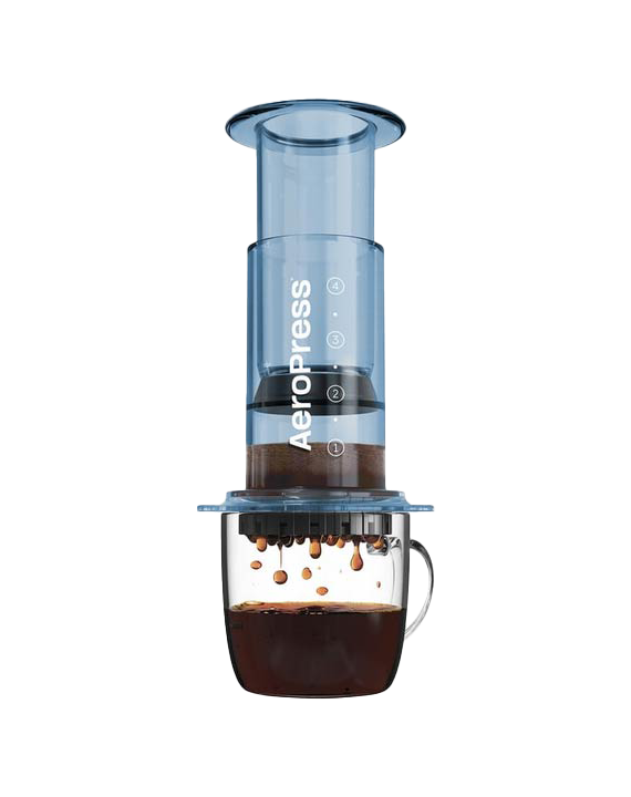 AeroPress Zaparzacz do kawy niebieski