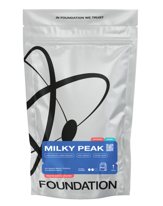 Coffee Milky Peak espresso 250 g