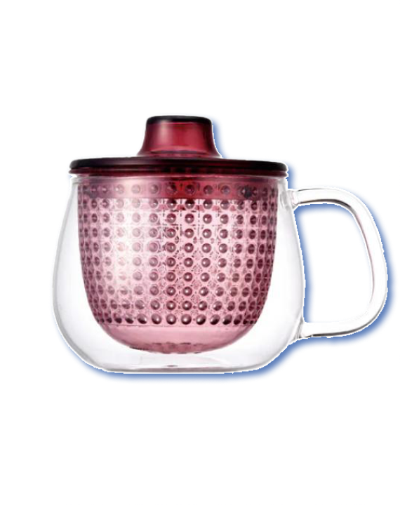 Kinto UNIMUG Filiżanka do herbaty 350 ml (Różowa)