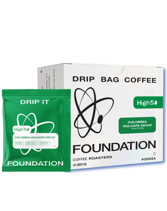 Drips Bags Colombia HULCAFE DECAF 7 pcs x 12 g