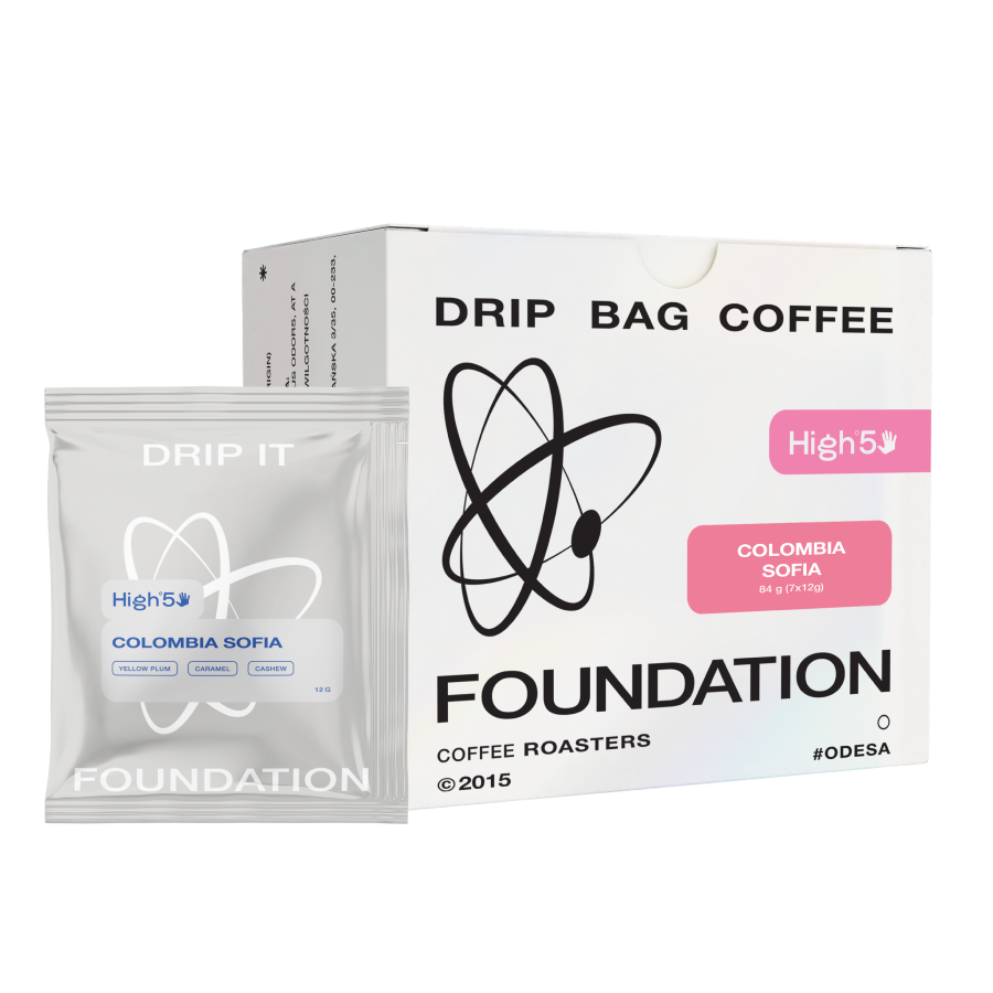 Drip bags kolumbia sofia 7 pcs x 12 g