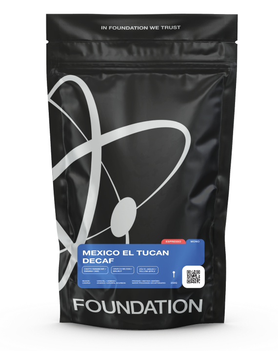 Kawa Mexico El Tucan DECAF espresso 250 g