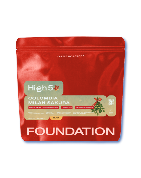 Kawa Kolumbia  Milan Natural Sakura Filtr 250 g