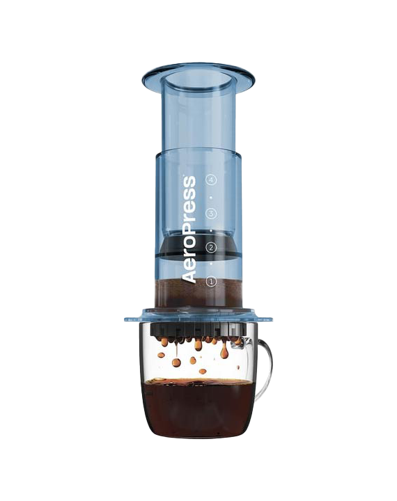 AeroPress Zaparzacz do kawy niebieski