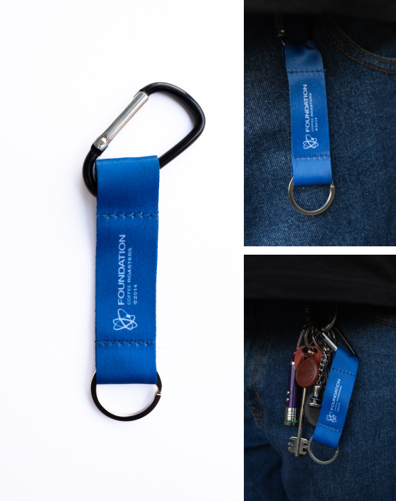 Foundation Carabiner Keychain