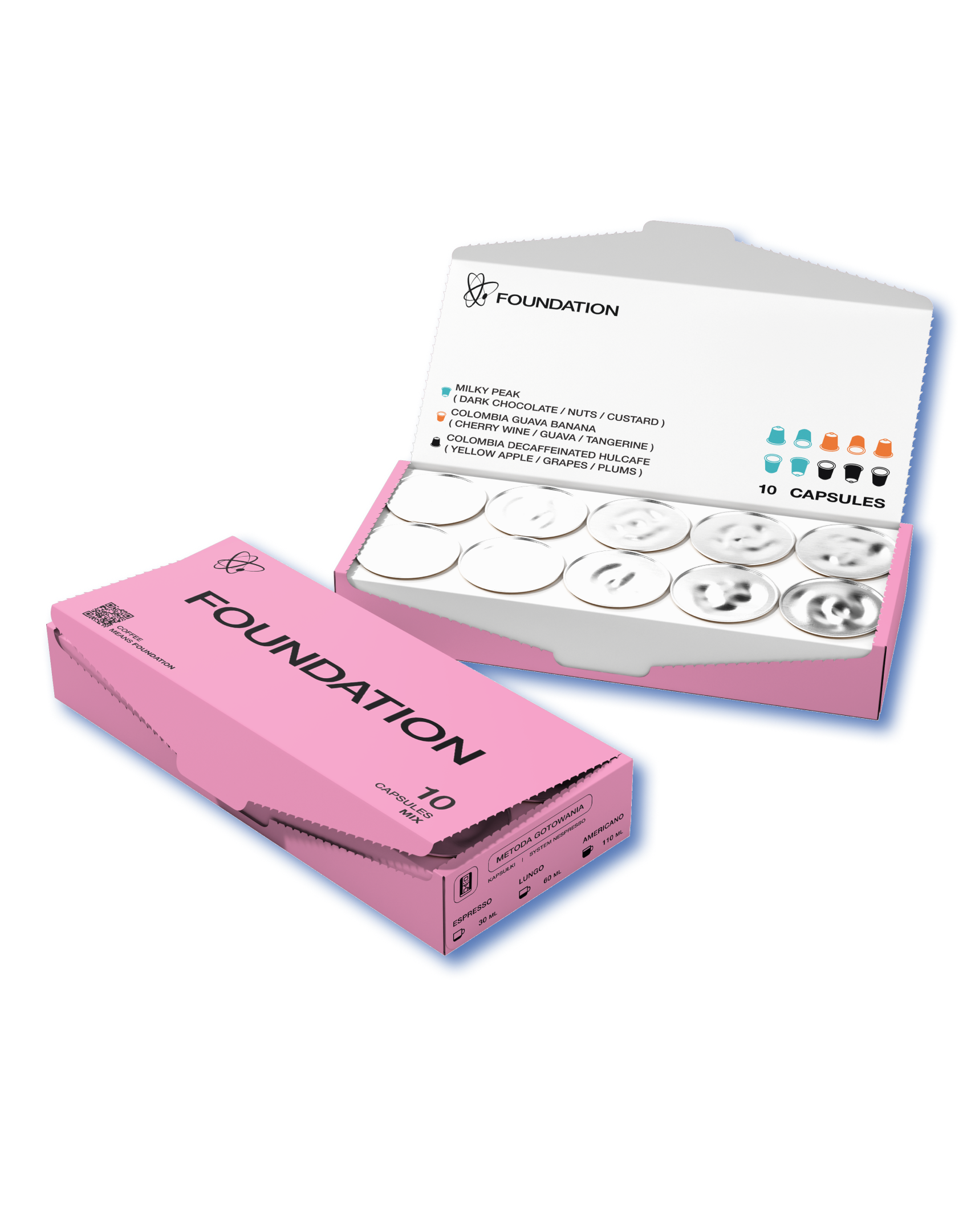 Zestaw kapsułek Foundation MIX