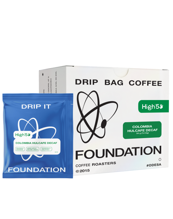 Drips Bags Colombia HULCAFE DECAF 7 pcs x 12 g