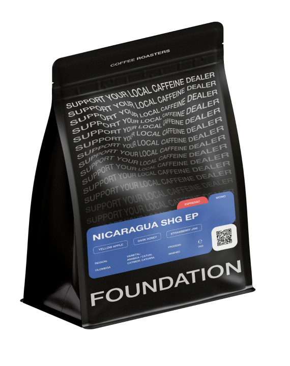 Coffee Nicaragua SHG ep espresso 1 kg