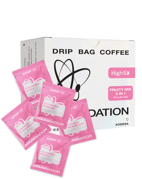 Drip bags FRUITY MIX 5 in 1