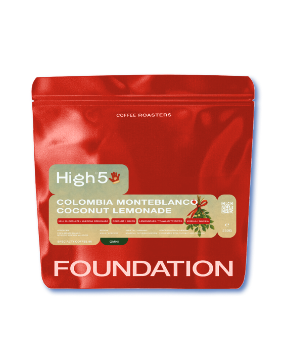 Kawa Kolumbia Monteblanco Coconut Lemonade Filtr 250 g