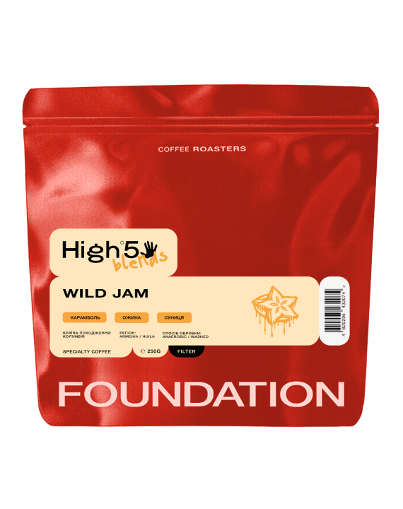 Кава Wild Jam Blend 250 г фільтр