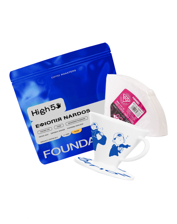 Набір для приготування кави фільтр №2