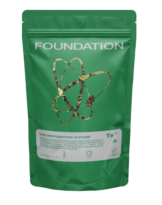 Чай смородиново-мʼятний