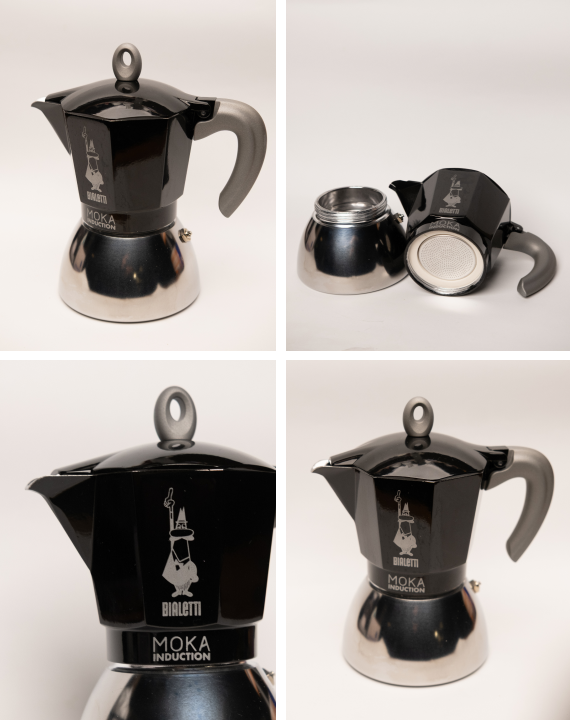 Гейзерна кавоварка чорна (CO200C)