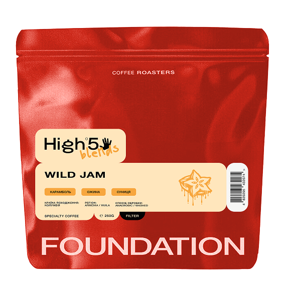Кава Wild Jam Blend 250 г фільтр