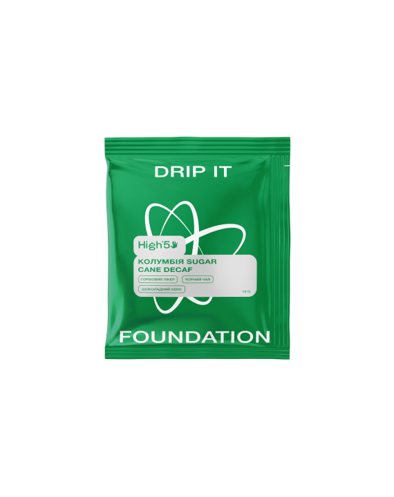 Дріп Колумбія Sugar CANE DECAF 1 шт x 10 г