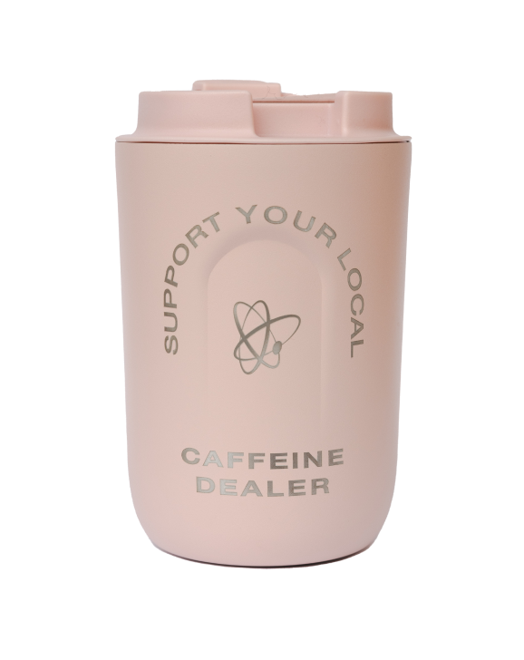 Термочашка 380 мл (рожева)