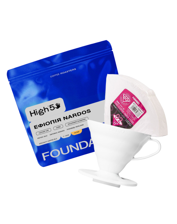 Набір для приготування кави фільтр №2