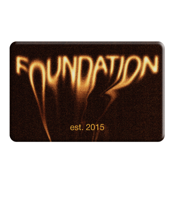 Обʼємна наліпка "Foundation est.2015"