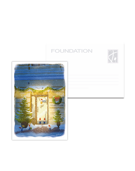 Листівка вітальна Foundation Coffee Place