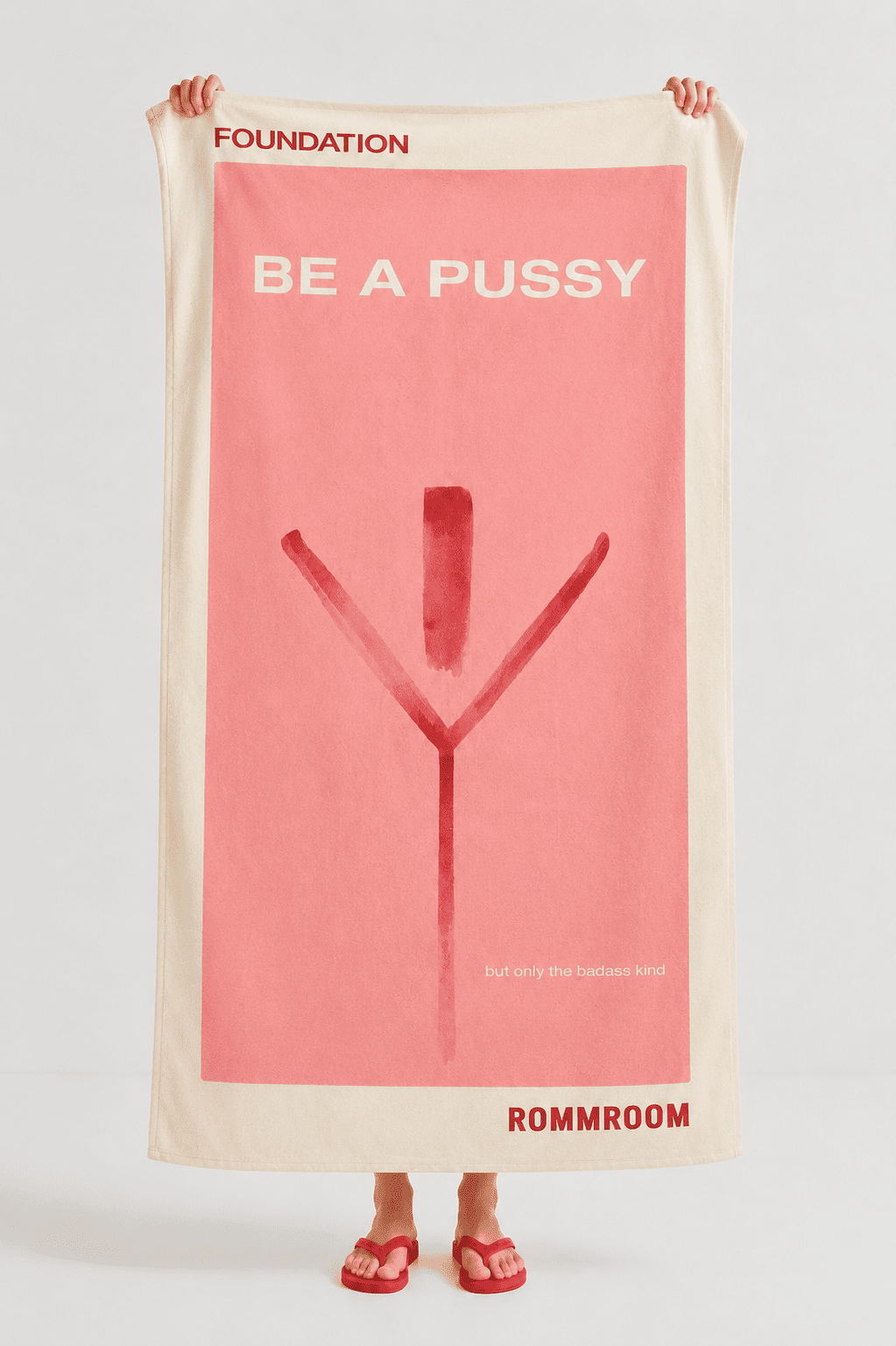 пляжний рушник "Pussy"