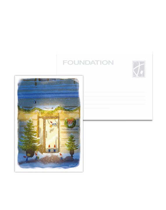 Листівка вітальна Foundation Coffee Place