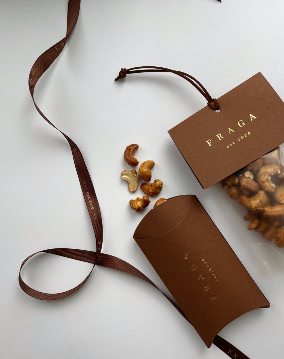 Карамелізований кешʼю з додаванням солі