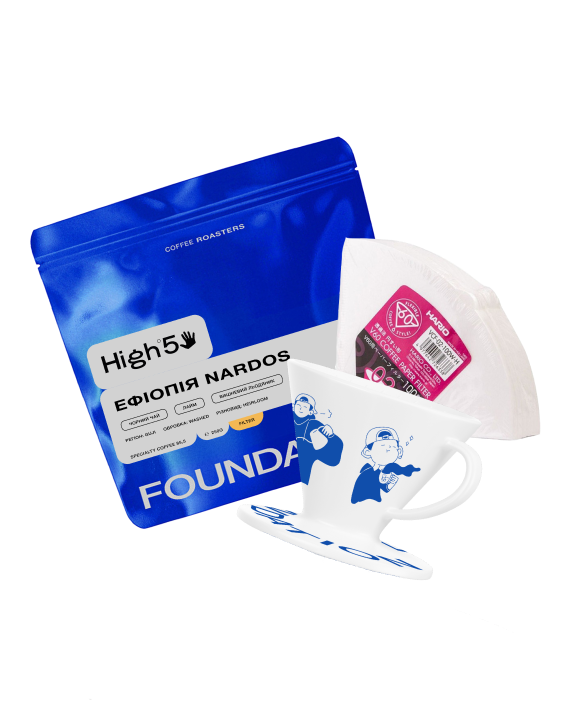 Набір для приготування кави фільтр №2