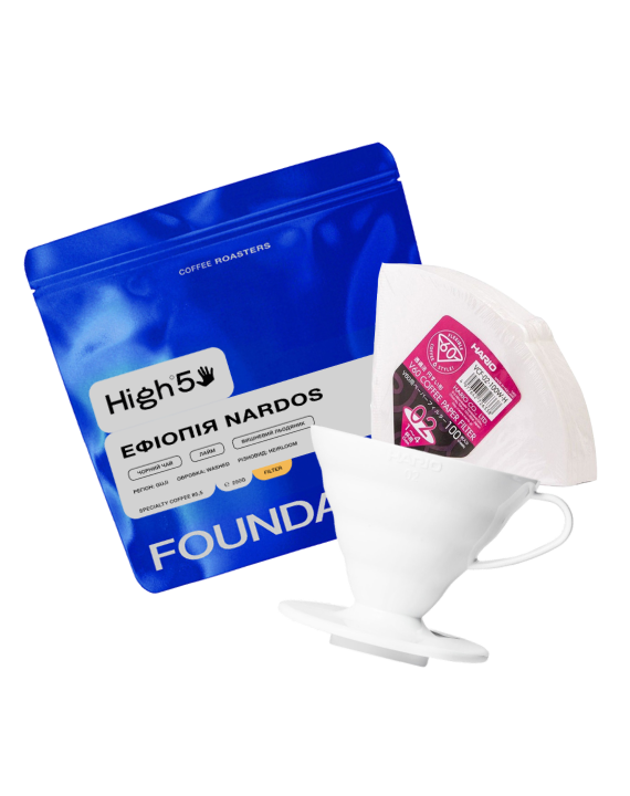 Набір для приготування кави фільтр №2