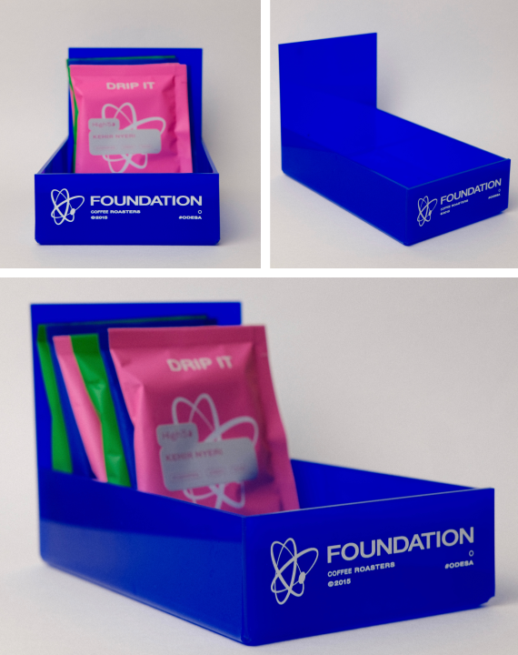 Підставка для дріпів синя