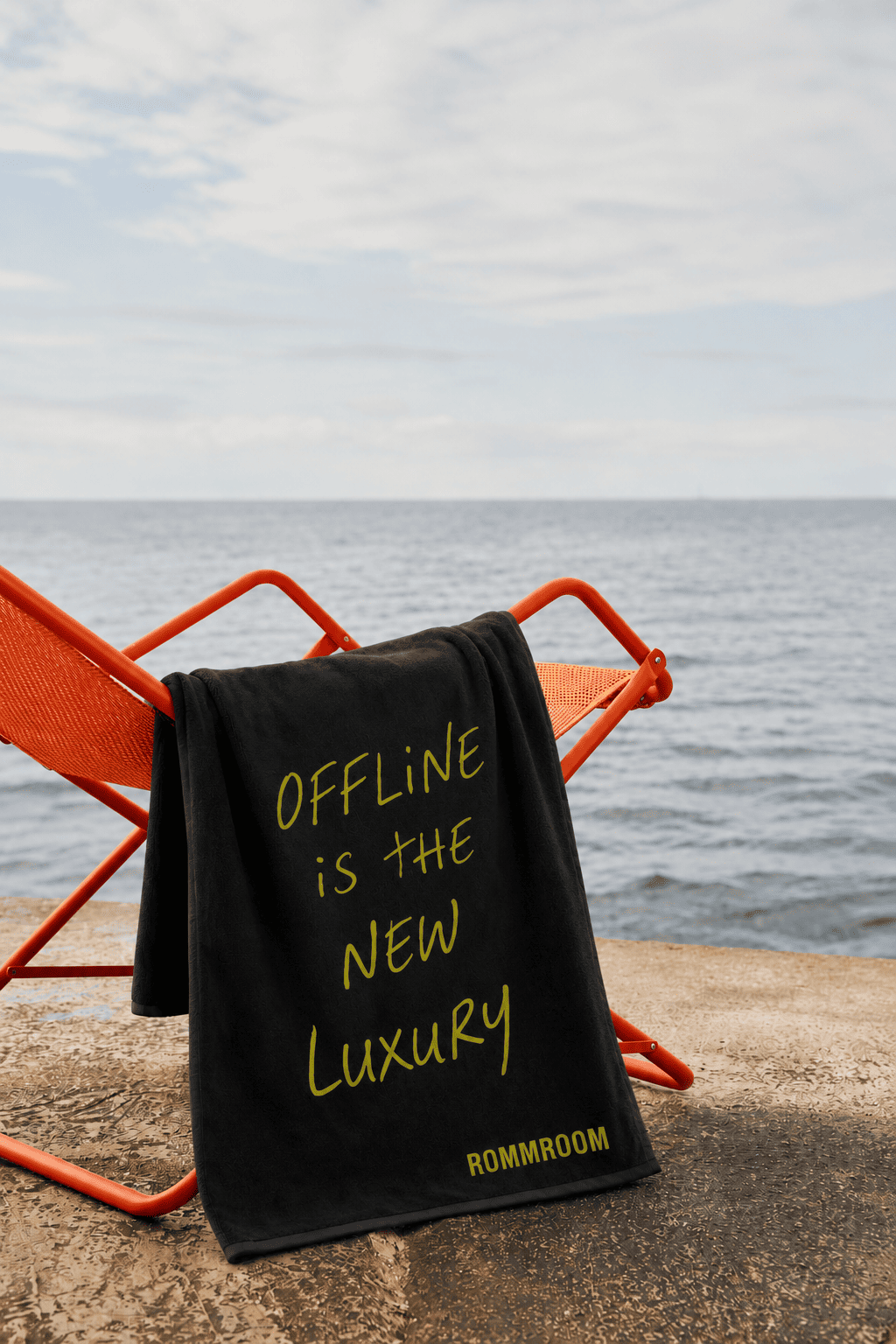 пляжний рушник "Offline Grafit"