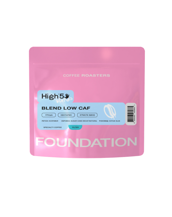 Кава Low Caf Blend 100 г фільтр