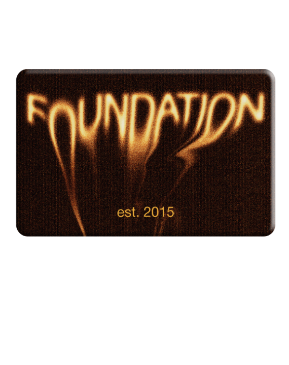 Обʼємна наліпка "Foundation est.2015"